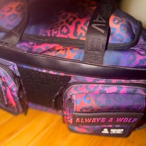 WOLFpak Neon Leopard 30L Duffle Bag